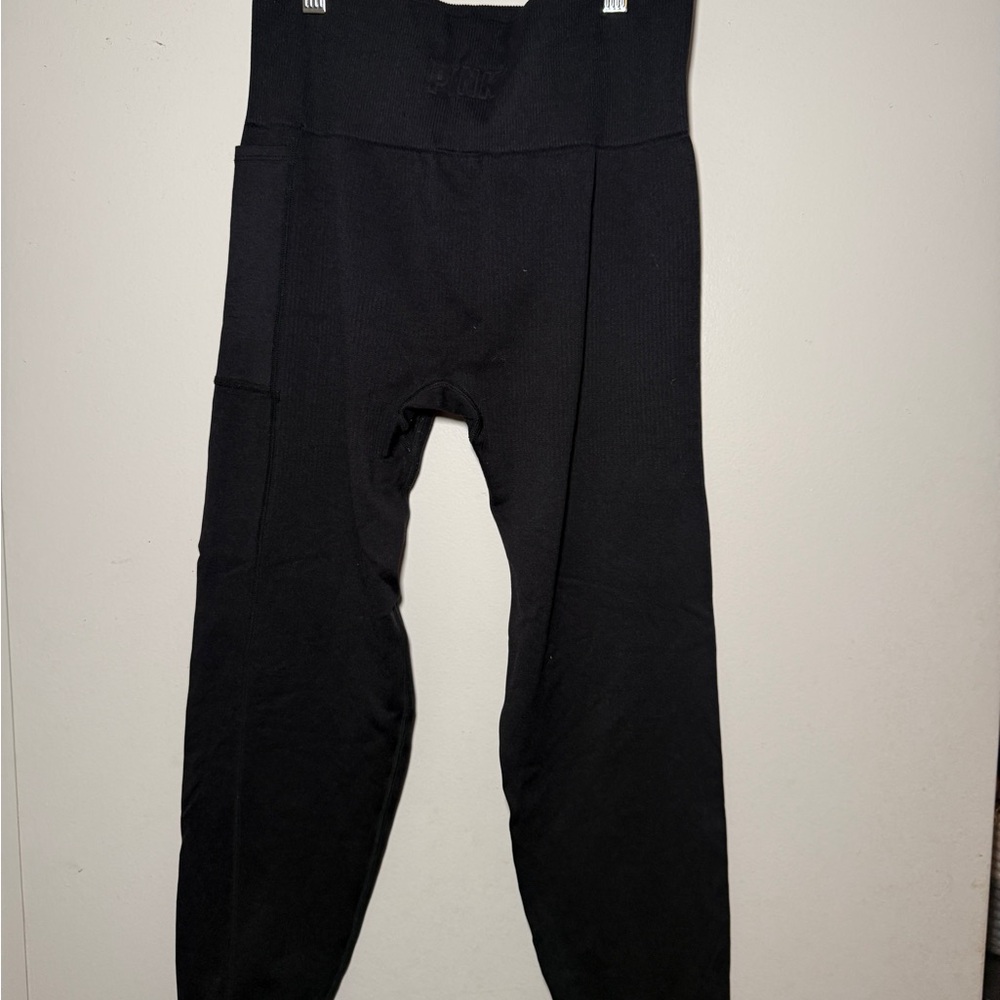 PINK Victoria's Secret Black Leggings